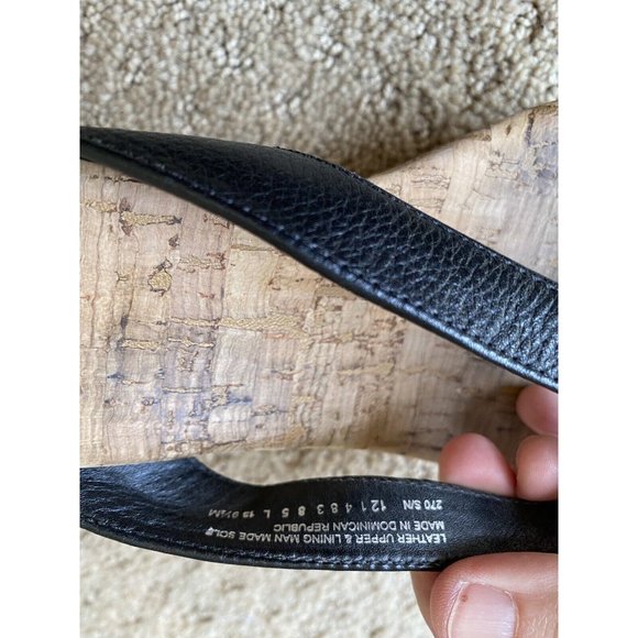 Tory Burch Suzy Cork Wedge Platform Sandals Size 9.5 - Picture 9 of 12